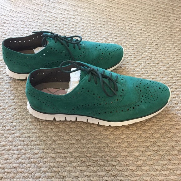 green cole haan shoes